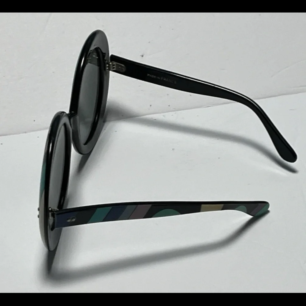 🔥 Vintage Emilio Pucci Sunglasses, 1960's Green Blue Purple/ Vivara Design Chic